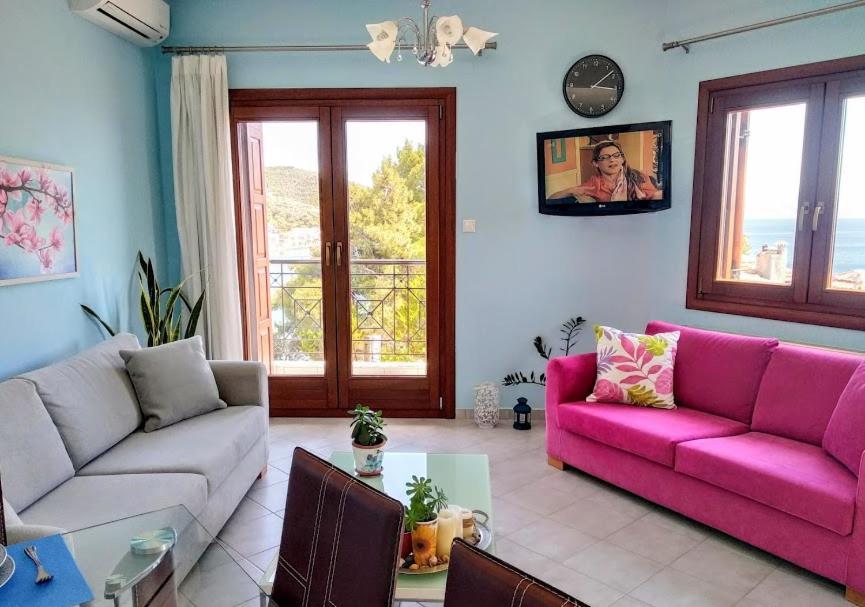 Pelion Seaside Luxury House Apartment Afissos Bagian luar foto