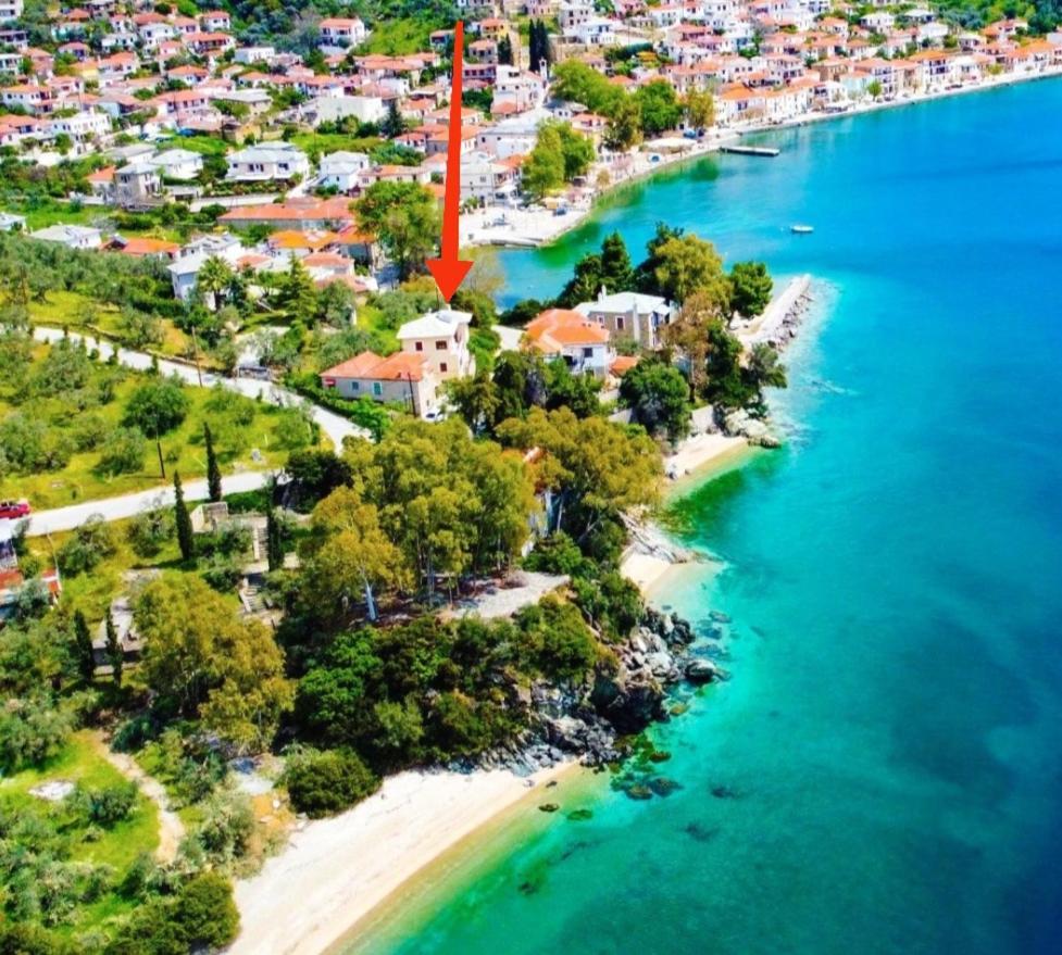 Pelion Seaside Luxury House Apartment Afissos Bagian luar foto